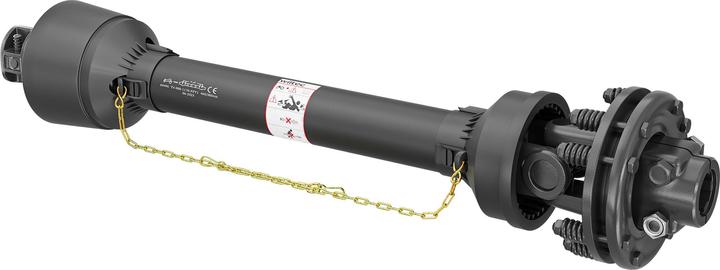 Wiltec PTO Shaft T4 Drive Shaft 900-1170mm 460Nm 540rpm, 40kW (55hp), 2x 1 3/8" 6 Teeth Tractor Attach (Tractor accessories)