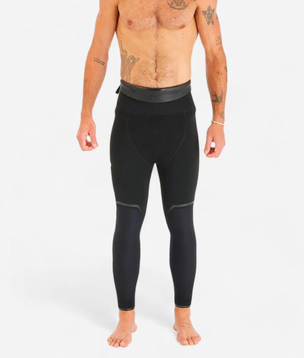 Produktbild Subea Neoprenhose Tauchen Herren Glattneopren SPF 900 7 mm schwarz (7 mm, M)