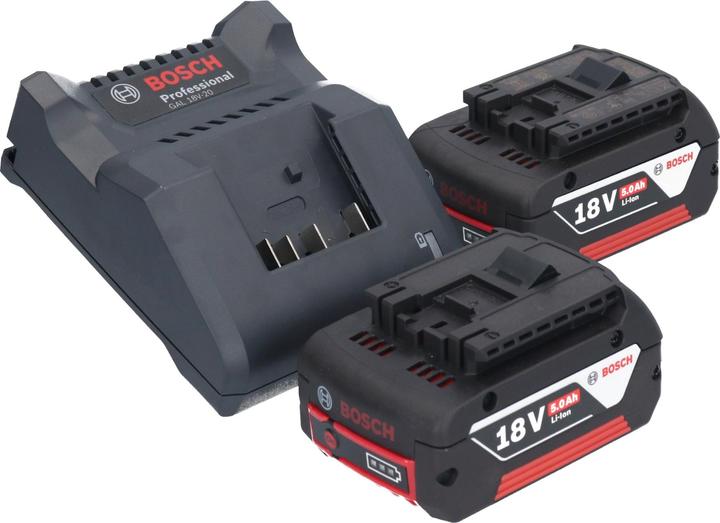 Produktbild Bosch Professional Bosch GLI 18V-800 Professional Akku Leuchte 18 V 800 lm + 2x Akku 5,0 Ah + Ladegerät (800 lm)