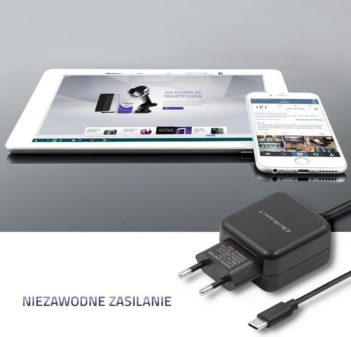 Immagine prodotto Qoltec Caricatore 12W 5V 2.4A USB tipo C (12 W)