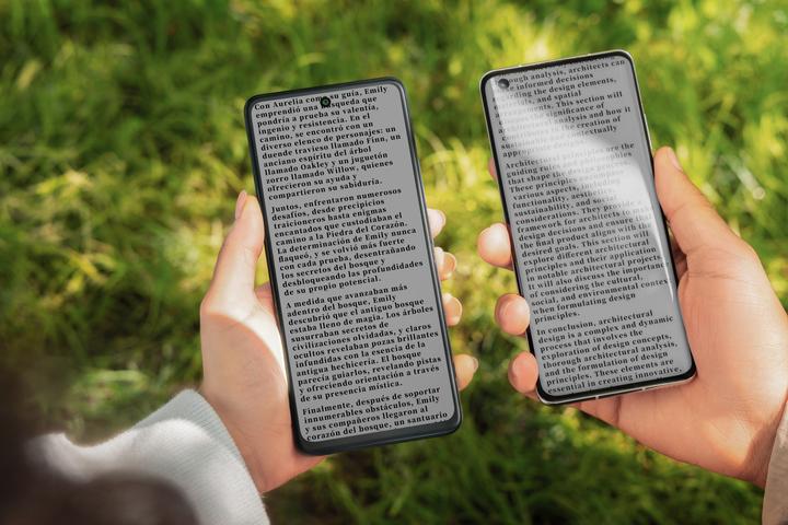 Image du produit TCL 50 Pro NxtPaper (512 Go, Gris lune, 6.80", SIM + eSIM, 108 Mpx, 5G)