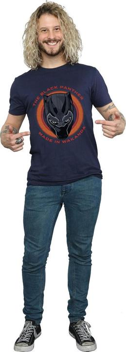 Immagine prodotto Maglietta Uomo Black Panther Made in Wakanda Rosso (XXL)