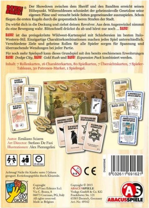 Image du produit Abacus Bang! (Allemand)