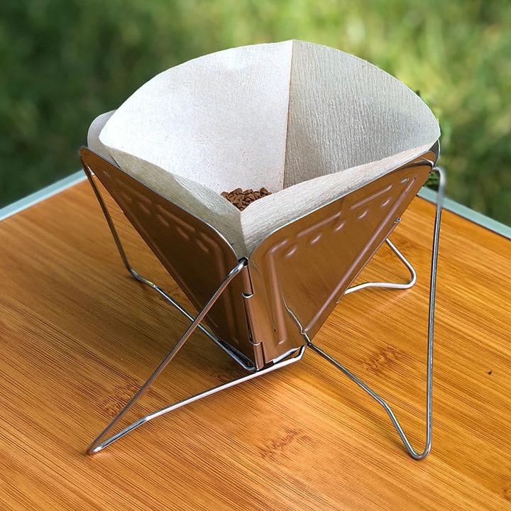 Actual product image Hermex Camping coffee drip outdoor coffee maker foldable coffee filter