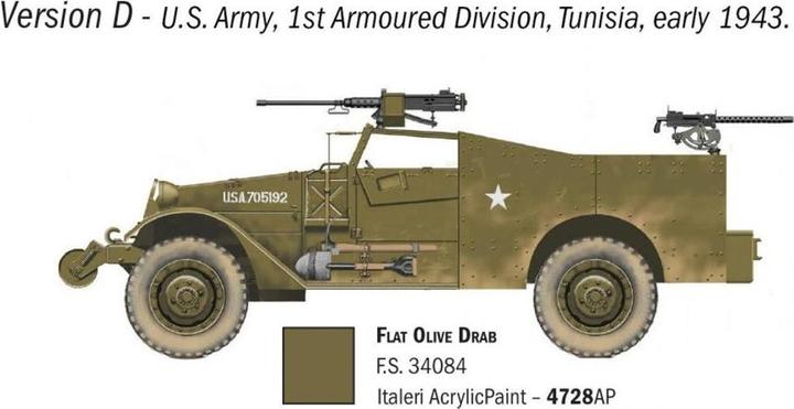 Image du produit 1:72 Char de reconnaissance US M3A1