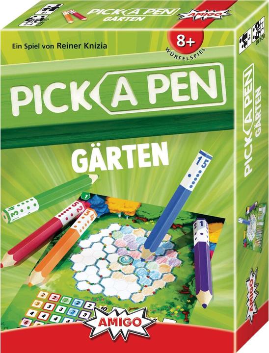 Image du produit Amigo Pick a Pen : Jardins Roll + Write 2-4 joueurs 8+ (Allemand)