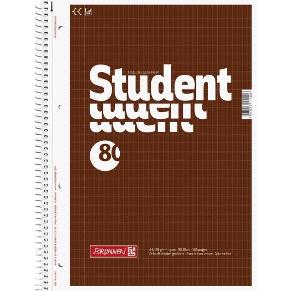Produktbild Collegeblock Student Lineatur 23 rautiert DIN A4 Innenrand (A4)