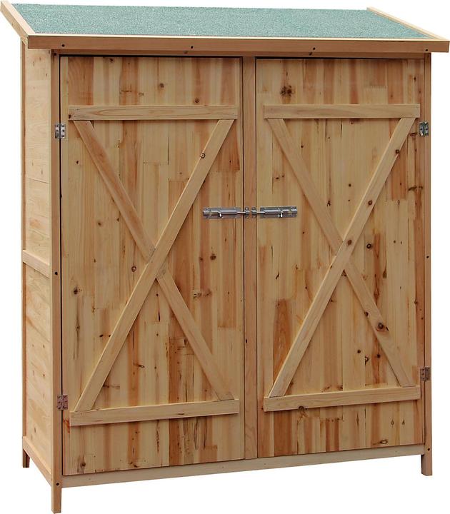 Produktbild Wiltec Gerätehaus XXL Holz Geräteschuppen Gartenschrank Geräteschrank Gartenhaus