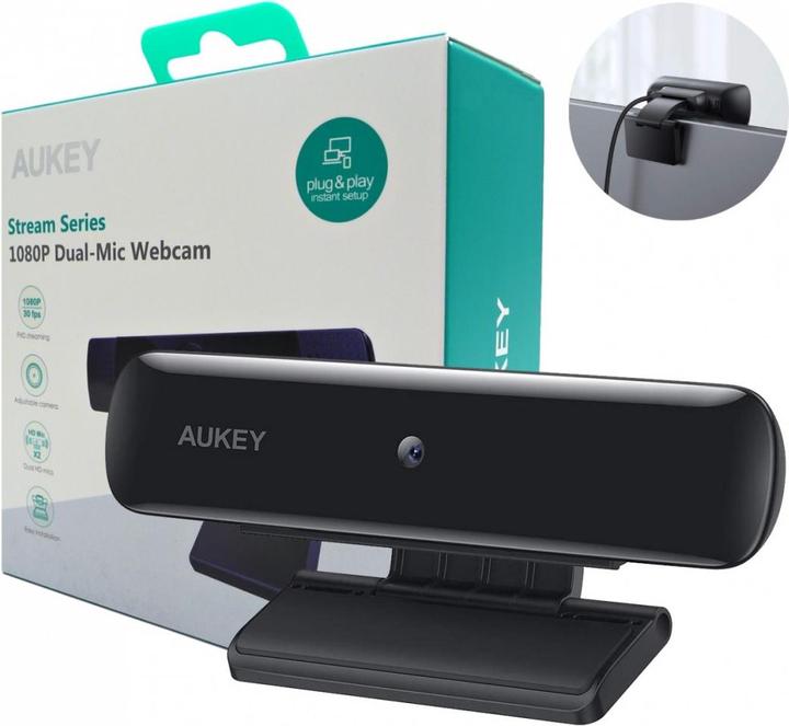 Actual product image Aukey Webcam (2 Mpx)