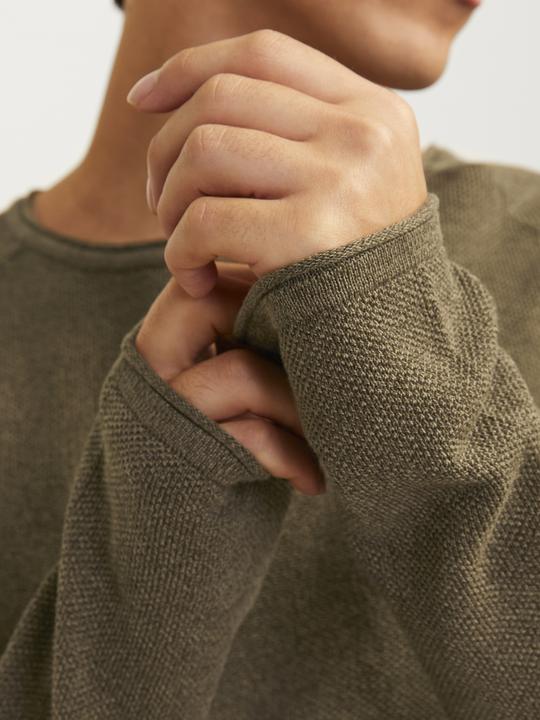 Produktbild Jack & Jones Plain Knitted pullover Strickpullover mit Rundhals (M)