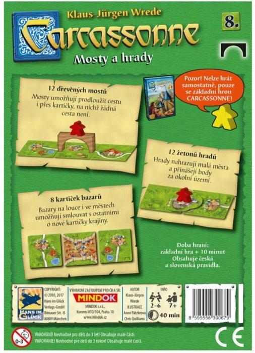 Produktbild Mindok Carcassonne: Brücken und Schlösser (8.expansion)