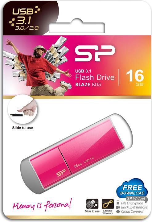 Image du produit Silicon Power Blaze B05 (16 Go, USB-A, USB 3.1)