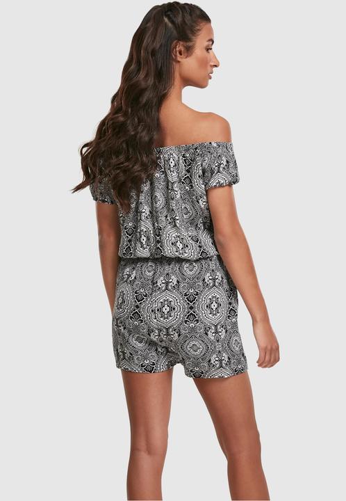 Immagine prodotto Urban Classics Tuta corta da donna AOP Off Shoulder (4XL)