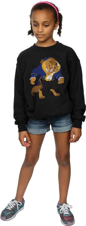 Produktbild Disney Beauty And The Beast Classic Beast Sweatshirt Mädchen (152, 158)