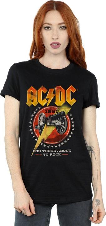 Image du produit AC/DC - T-shirt FOR THOSE ABOUT TO ROCK - Femme (M)
