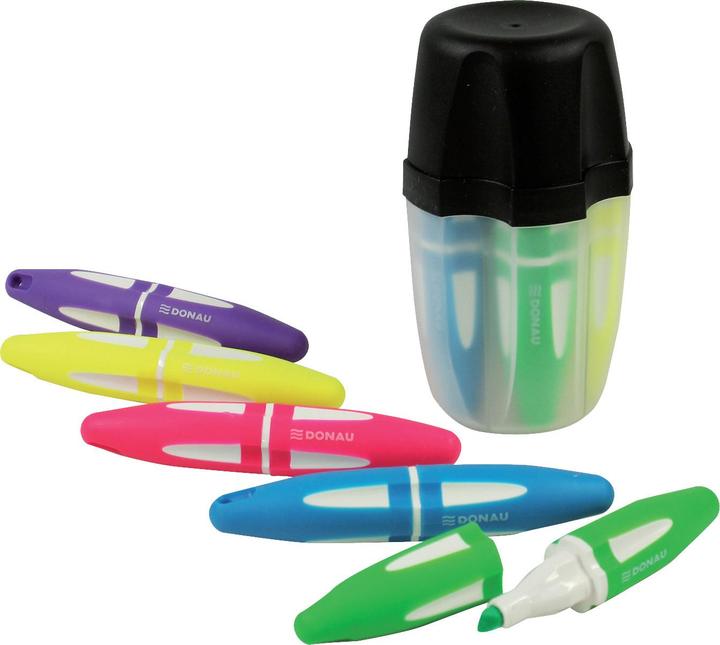Actual product image Donau Highlighter assorted colours (Multicoloured, 5 x)