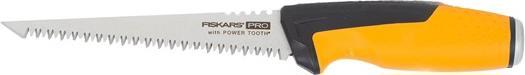 Productafbeelding Fiskars Pro Kleine Metaalzaag, Incl. Holster, Zaagbladlengte: 15 cm, 7 TPI, Zwart/Oranje, PowerToo