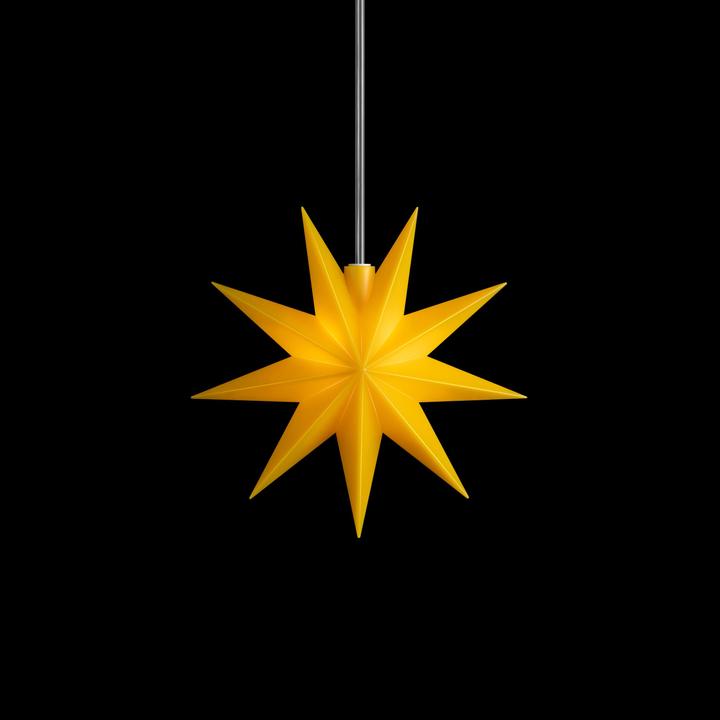Image du produit Étoile de fenêtre 9 pointes jaune
