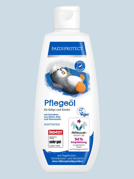 Actual product image Paediprotect Baby care oil 200 ml