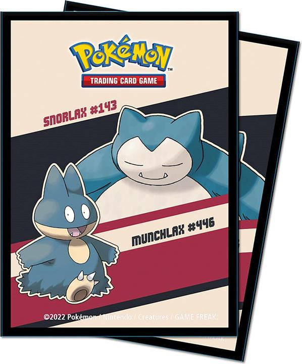 Actual product image Ultra Pro Pokémon Snorlax Munchlax Deck Protector