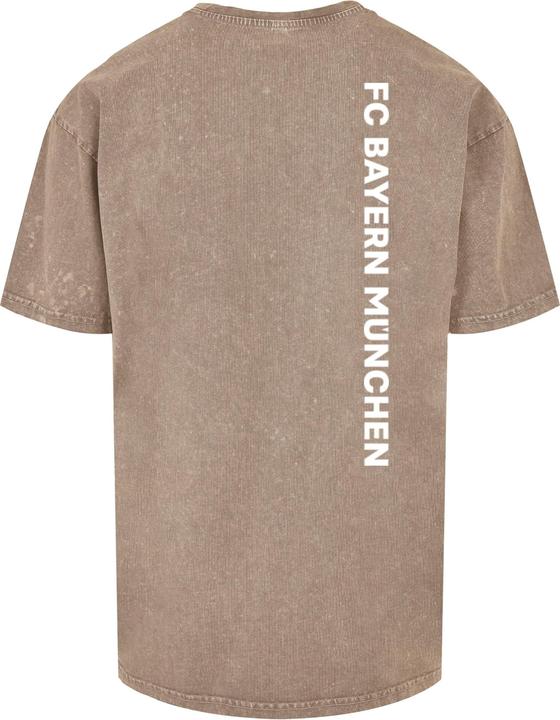 Produktbild FC Bayern München Mia San Mia Logo Acid Washed Heavy Oversize Tee - 116665 (XS)