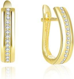 Beneto Fashion gold-plated earrings AGUC2669-GOLD (L)