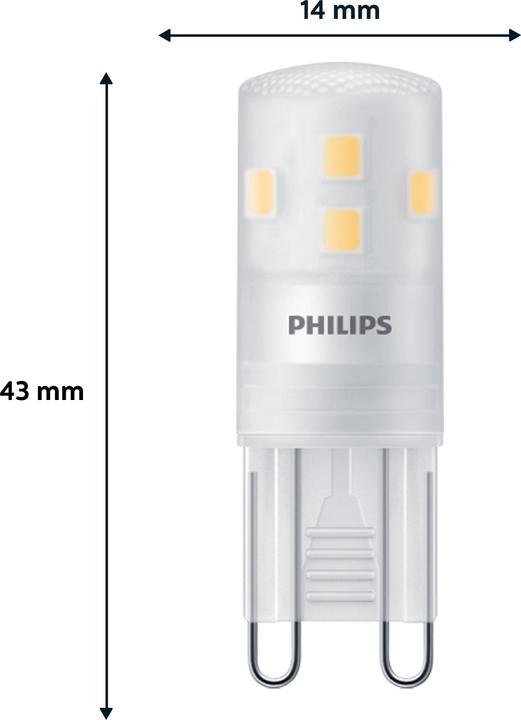 Produktbild Philips Leuchtmittel (G9, 1.90 W, 220 lm, 2 x, E)
