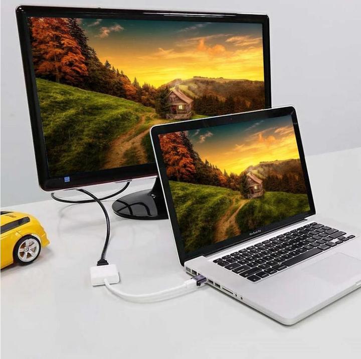 Produktbild PowerGuard Mini DisplayPort zu DisplayPort Adapter 8K 60Hz MiniDP to DP (Mini DP)
