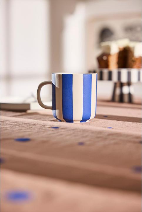 Immagine prodotto Oyoy Teetasse Toppu 500 ml, 1 Stück, Blau/Offwhite (500 ml, 1 x)