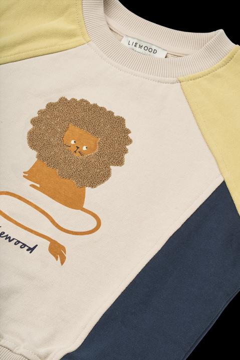 Image du produit Liewood Aude Sweatshirt Circus Lion (92)