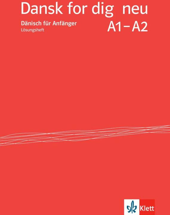 Produktbild Dansk for dig neu. Lösungsheft (Deutsch, 2016)