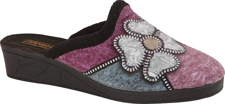 Actual product image Universal Textiles Kimberly flower slippers (37)