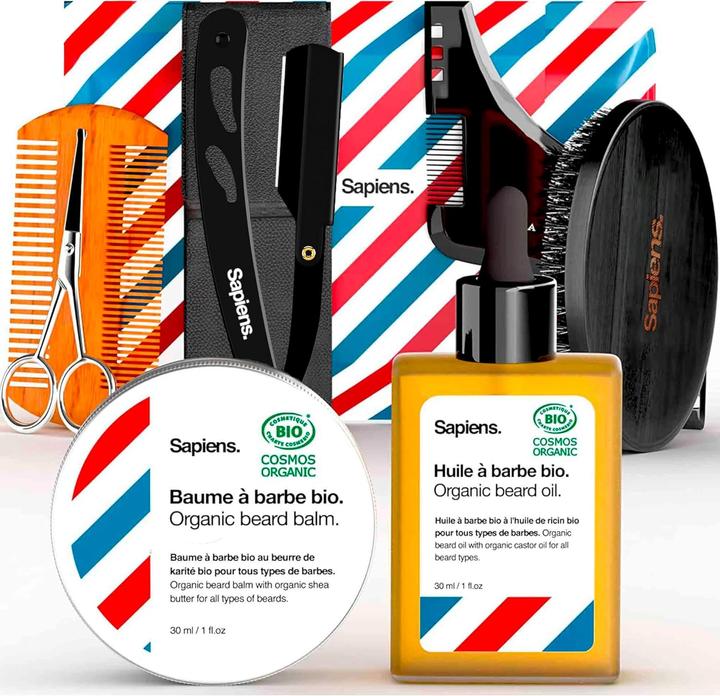 Image du produit Sapiens 8-teiliges Bartpflege- und Rasur Set
