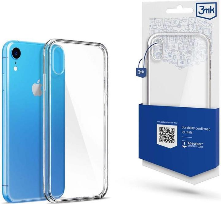 Image du produit 3MK Clear Case Back cover, Apple, iPhone XR, TPU, Transparent (Apple iPhone XR)