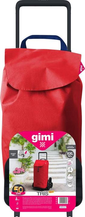 Actual product image Vileda Gimi shopping trolley Tris Fiery Red