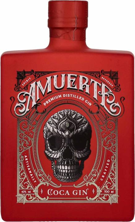 Actual product image Amuerte Gin Coca Leaf Red Edition (1 x 70 cl)