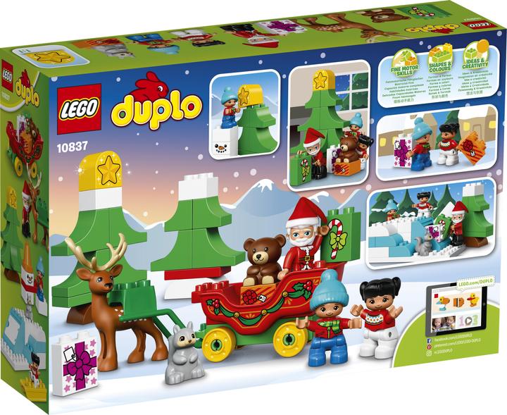 Produktbild LEGO Winterspass mit dem Weihnachtsmann (10837)
