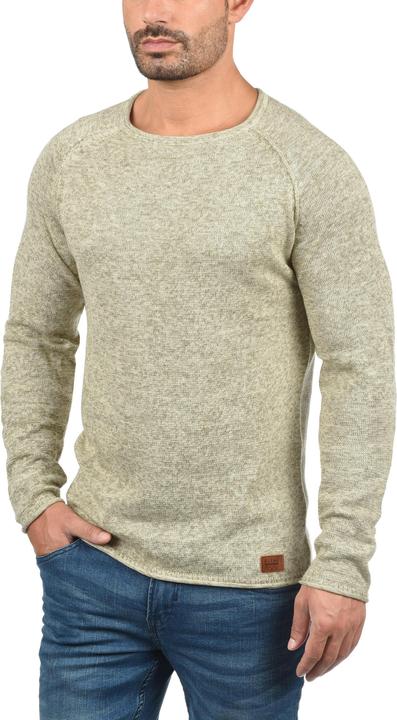 Actual product image Blend Dan Men's Jumper Knit Pullover With O-Neck Flecked (XL)