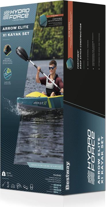 Produktbild Bestway Arrow Elite X1 Kayak Set 365 x 73 x 30cm (1 Pers.)