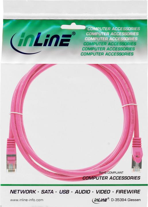 Actual product image InLine Patch cable (SF/UTP, CAT5e, 0.50 m)