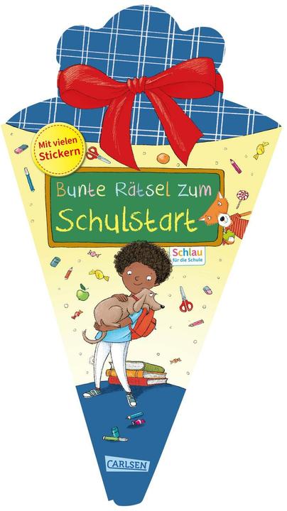 Schlau für die Schule: Bunte Rätsel zum Schulstart (Schultüte 2025 blau) (1 x)