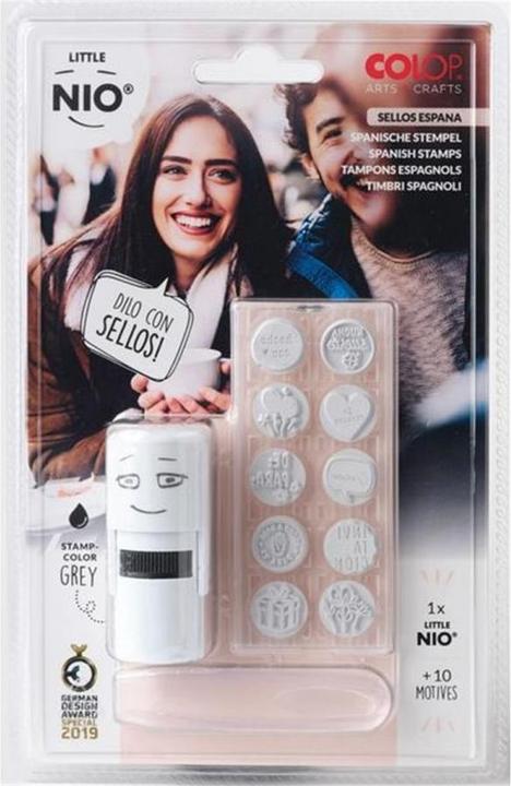 Produktbild Colop Stempel Little NIO Set sellos espana, 10-teilig
