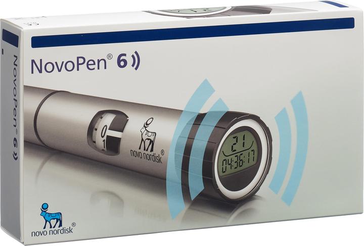 Produktbild Novo Nordisk NovoPen 6 (grau) (Insulinspritze)