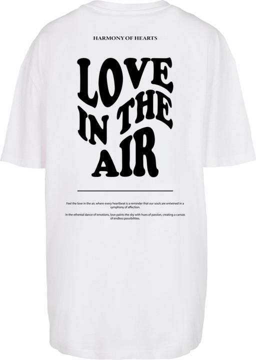 Actual product image Merchcode Ladies Love In The Air Oversized Boyfriend Tee - 136255 (L)