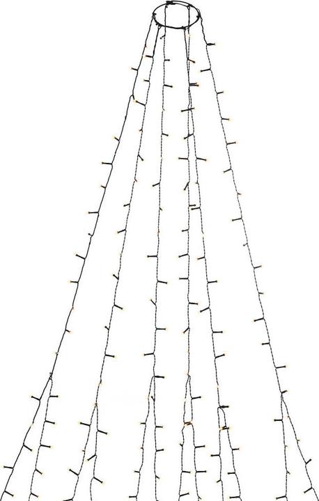 Konstsmide Weihnachtsbaum Beleuchtung LED Baummantel (1.80 m)