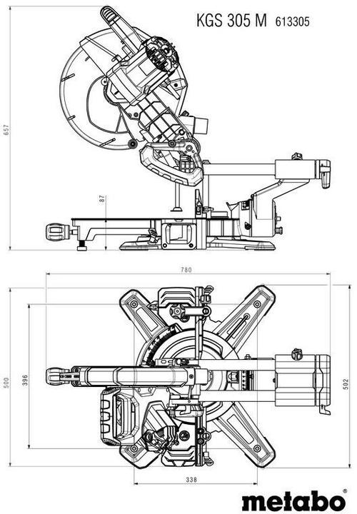 Image du produit Metabo KGS 305 M