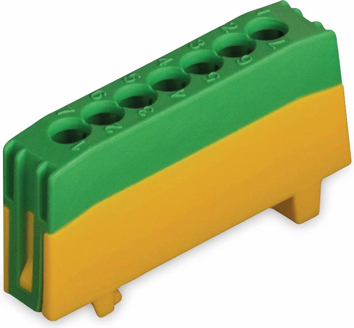 Immagine prodotto Pollmann Terminale di distribuzione PE7-F2 verde Terminale di terra di protezione 7x16mm² 202026