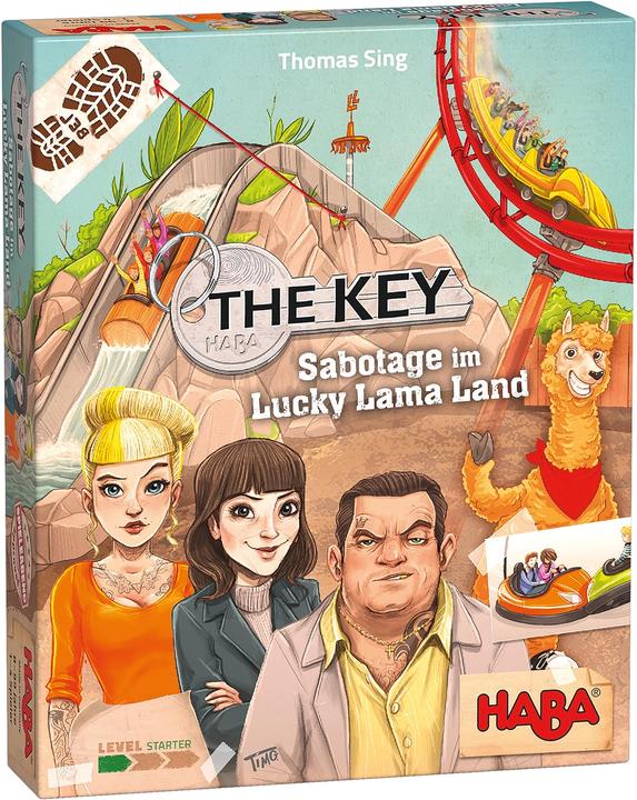 Actual product image Haba The Key - Sabotage in Lucky Lama Land (German, French, Italian, English)