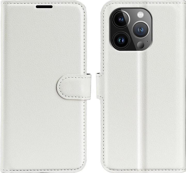 Image du produit Cover-Discount iPhone 15 Pro - étui en cuir blanc (Apple iPhone 15 Pro)