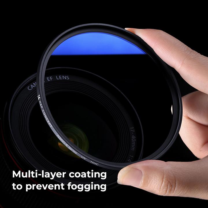 Produktbild K&F Concept 77MM MC UV Protection Filter Slim Frame with 18 Multi-layer Blue Coatings (C Series) (UV-Filter)